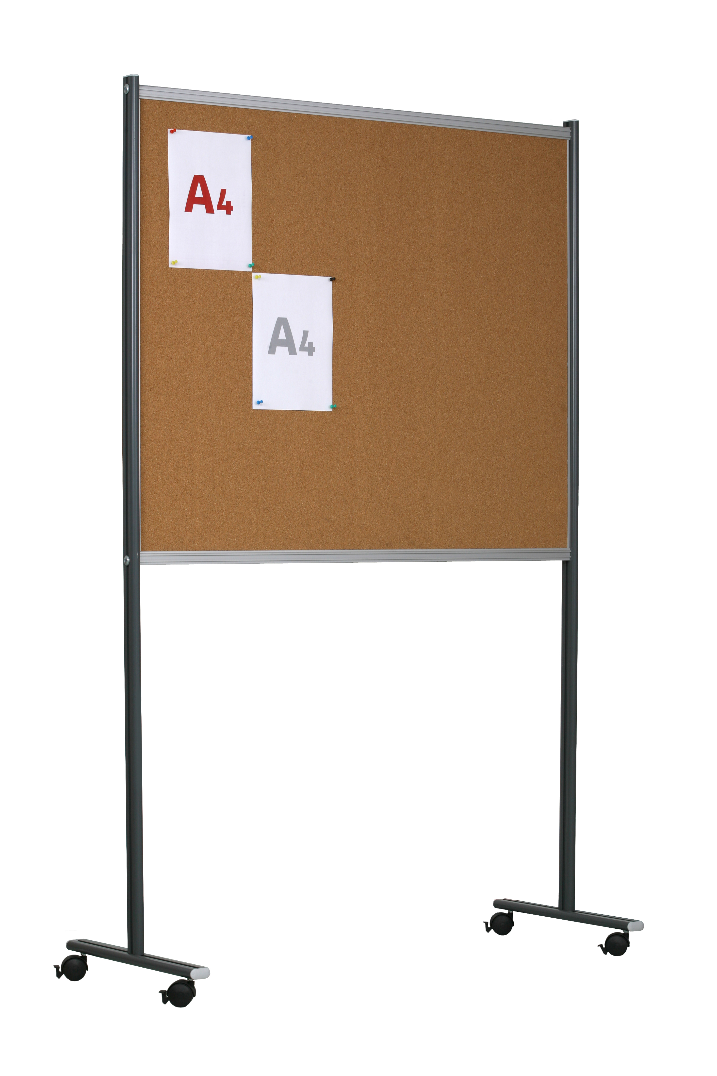 Panels on a stand
